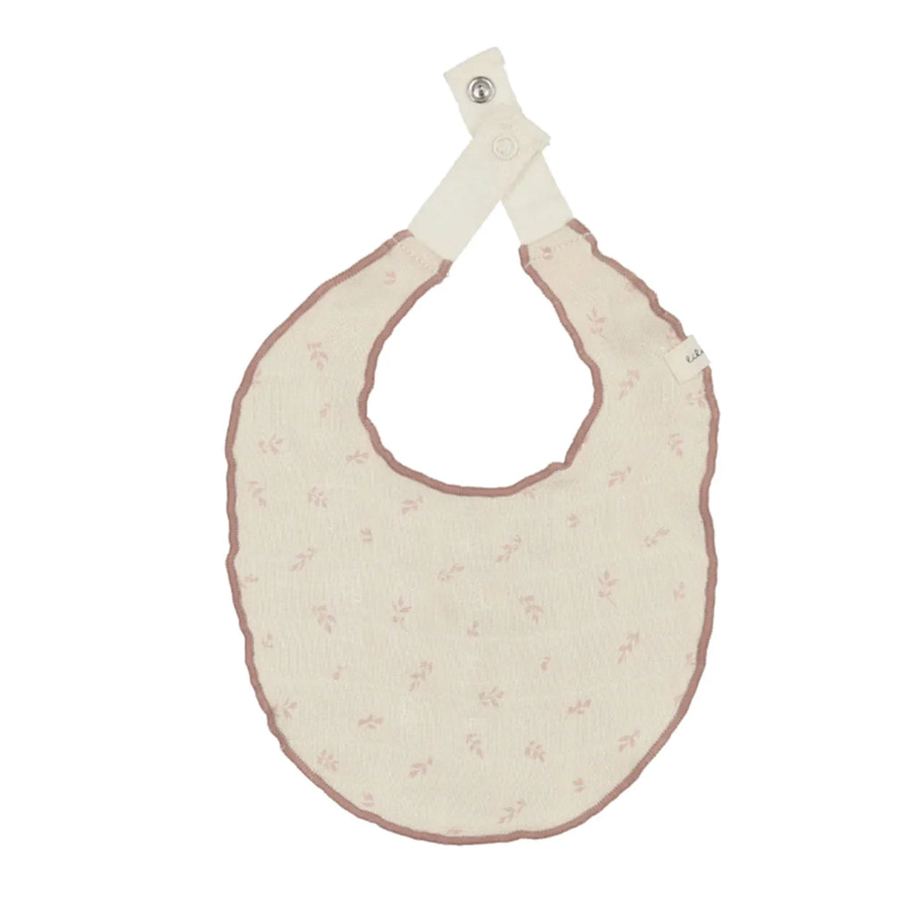 Lil Legs Twig Bib - Cream/Peach