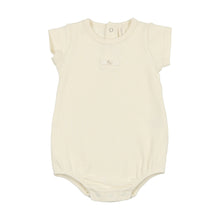 Load image into Gallery viewer, Lil Legs Pointelle Circle Romper - Ivory