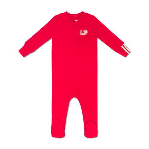 Little Parni LP Glow In The Dark Footie And Hat (PJ121) - Hot Pink