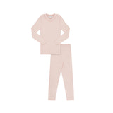 Little Parni V-Neck Pajamas (PJ128) - Pink