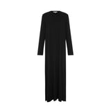 Little Parni V-Neck Nightgown (PJ130) - Black
