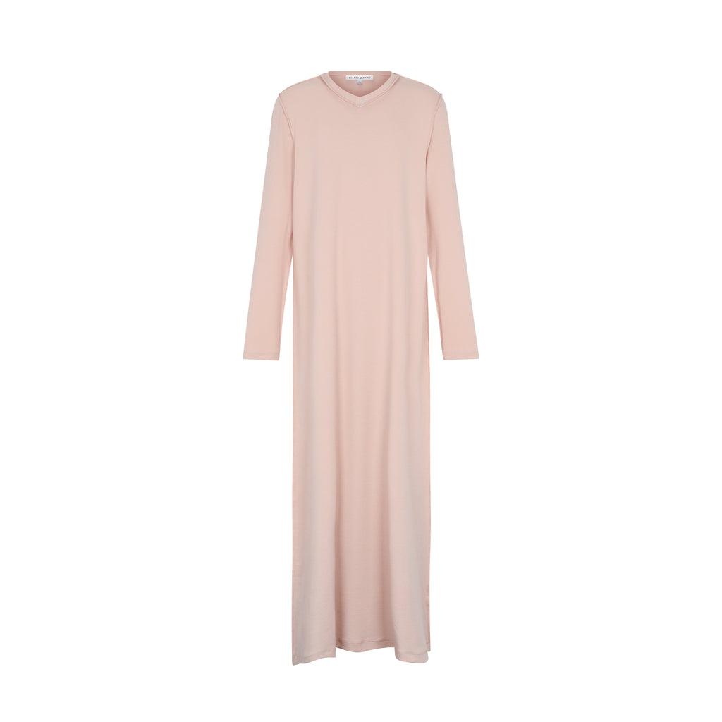 Little Parni V-Neck Nightgown (PJ130) - Pink