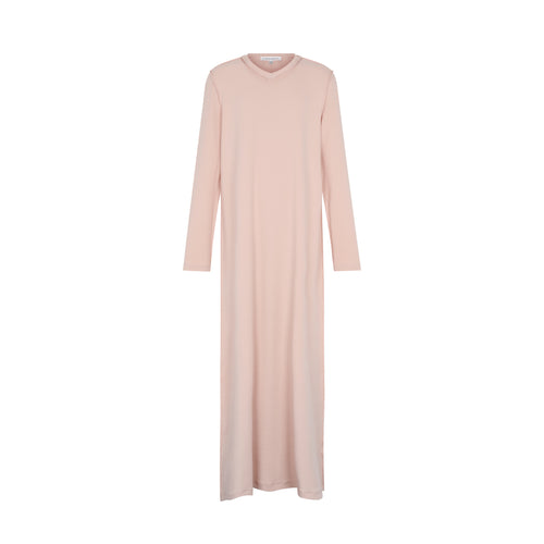 Little Parni V-Neck Nightgown (PJ130) - Pink