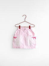 Load image into Gallery viewer, Please Mom Pink Bow Barrel Skirt *RUNS SMALL*