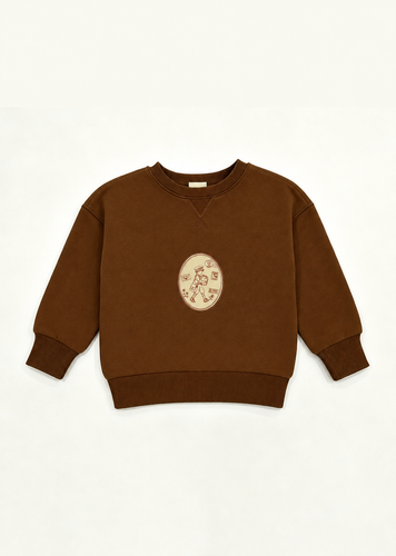Madeline Boys Stamp Print Sweatshirt