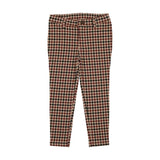 Lil Legs Printed Pants - Tan Plaid