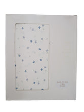 Load image into Gallery viewer, Kipp Bud Fitted Crib Sheet - Blue