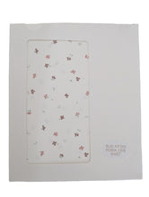 Load image into Gallery viewer, Kipp Bud Fitted Porta Crib Sheet - Pink