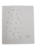 Kipp Bud Fitted Porta Crib Sheet - Pink