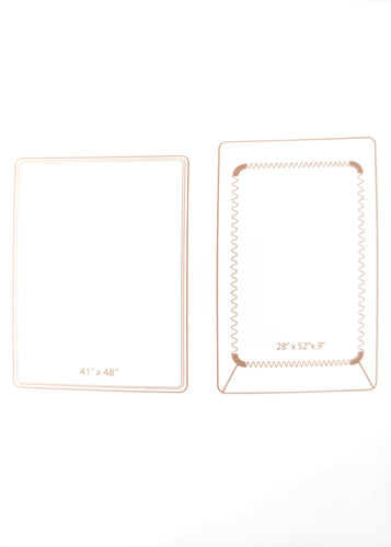 Kipp Bud Fitted Crib Sheet - Pink