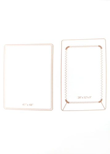 Kipp Bud Fitted Crib Sheet - Stone