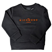 Load image into Gallery viewer, Richmond Heidi Sweatshirt - Black/Apricot