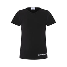 Load image into Gallery viewer, Heven H10 Short Sleeve V-neck Tee - Black