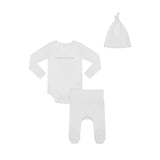 Heven H14 Baby Essentials 3 Piece Set - White