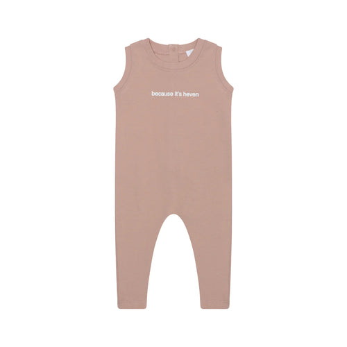 Heven H15 Baby Essentials Ribbed Romper - Pink