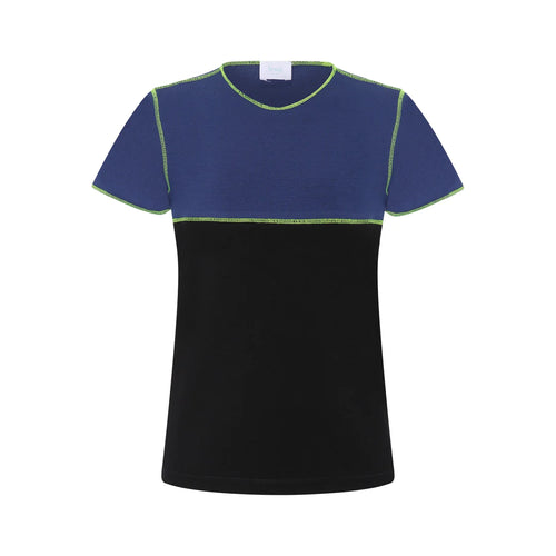 Heven H18 Boys Colorblock Tee - Blue