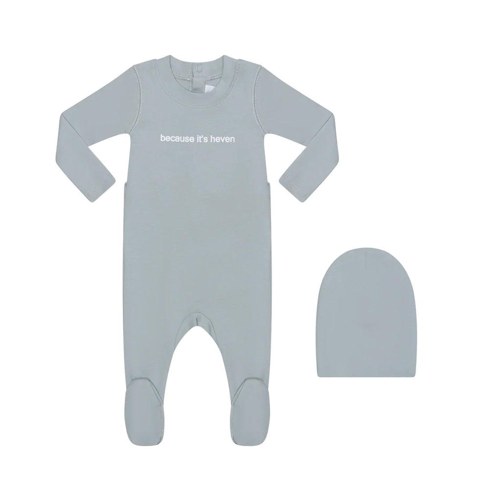 Heven H19 Essentials Baby Stretchy Set - Light Blue