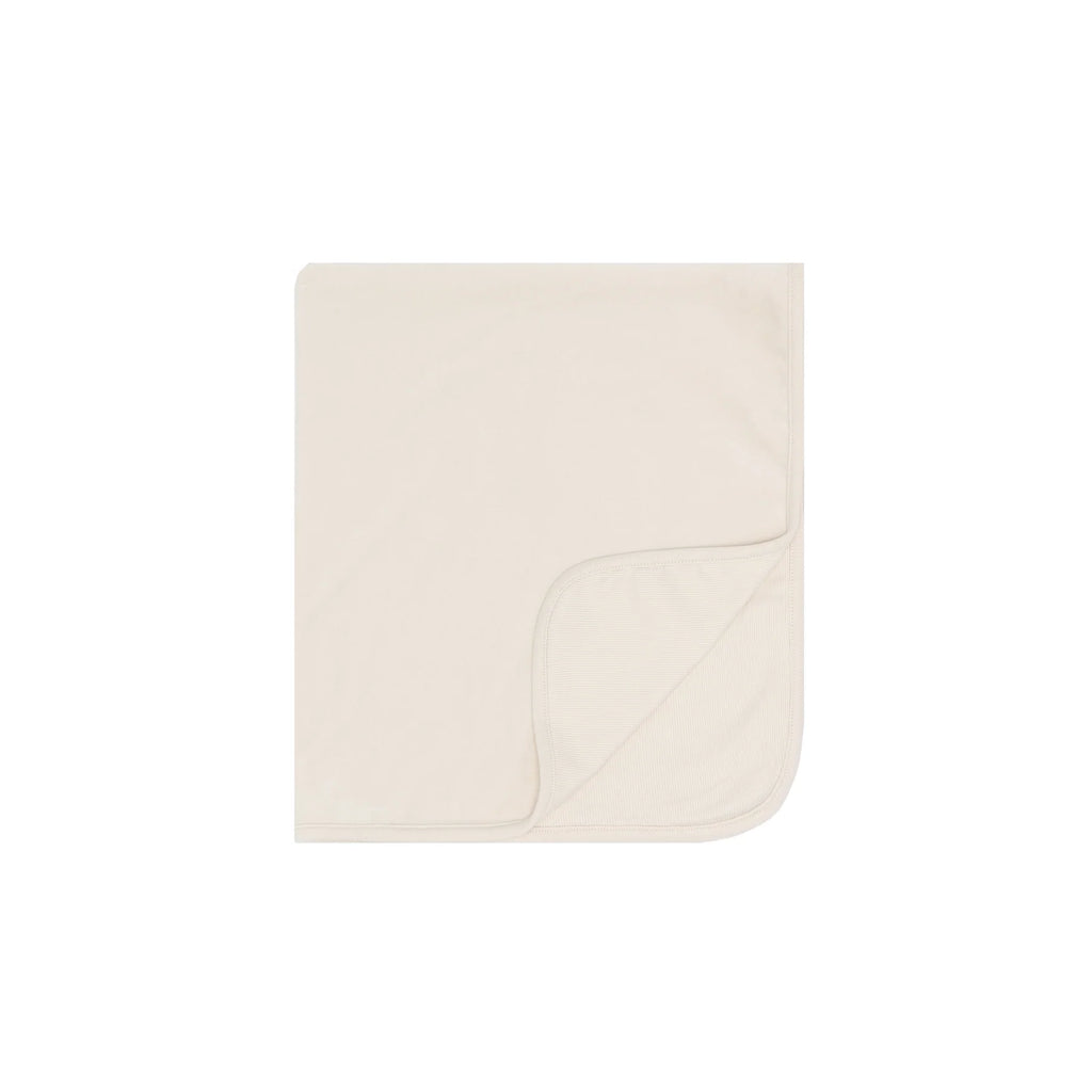 Parni Signature Ribbed Cotton Baby Blanket - Ivory