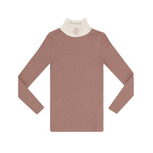 Load image into Gallery viewer, Parni Mock Turtleneck With Logo - Pink