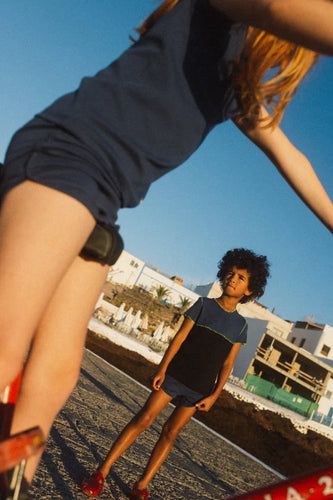 Heven H17 Boys Cotton Track Shorts - Grey