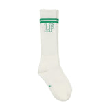 Little Parni LP002 Knee Socks - White/Green