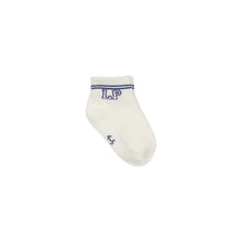 Load image into Gallery viewer, Little Parni LP001 Short Socks - White/Blue