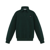 Little Parni Collared Sweatshirt K461 - Green