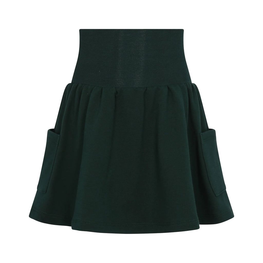 Little Parni Girls Pocket Skirt K474 - Green