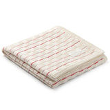 Petite Belle Weave Knit Blanket & Pouch Set - Ruby Blush
