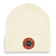 Load image into Gallery viewer, Le Enfant Knit Round Logo Beanie - Cream