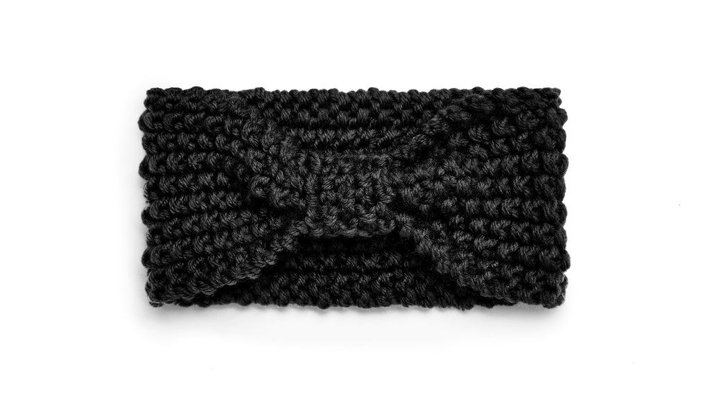 Le Enfant Crochet Baby Band - Black