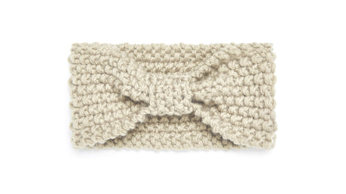 Le Enfant Crochet Baby Band- Cream
