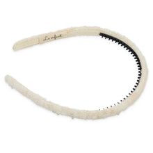 Load image into Gallery viewer, Le Enfant Cashmere Thin Headband - Cream