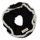 Le Enfant Cashmere Scrunchies - Black