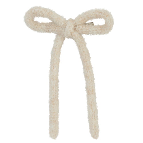 Le Enfant Cashmere Small Bow - Cream