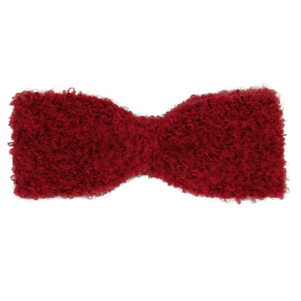 Le Enfant Cashmere Little Bow 2PK - Deep Red