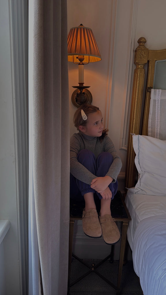 Le Enfant Village Clips Round (2 Pack) - Cream