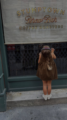 Le Enfant Petite Épopée Embroidered Hairband - Navy