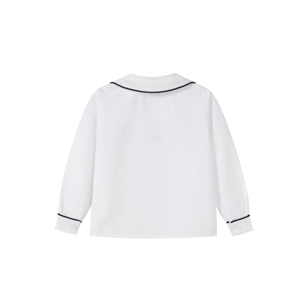 Nou Nelle Piped Boy Blouse