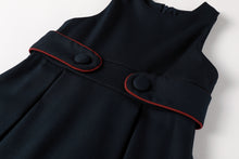 Load image into Gallery viewer, Nou Nelle Piped Navy Jumper