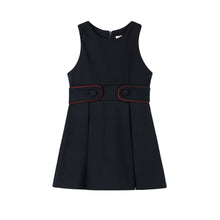 Load image into Gallery viewer, Nou Nelle Piped Navy Jumper