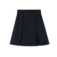 Load image into Gallery viewer, Nou Nelle Piped Navy Skirt