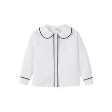 Load image into Gallery viewer, Nou Nelle Boys Piped Blouse And Suspender Pants