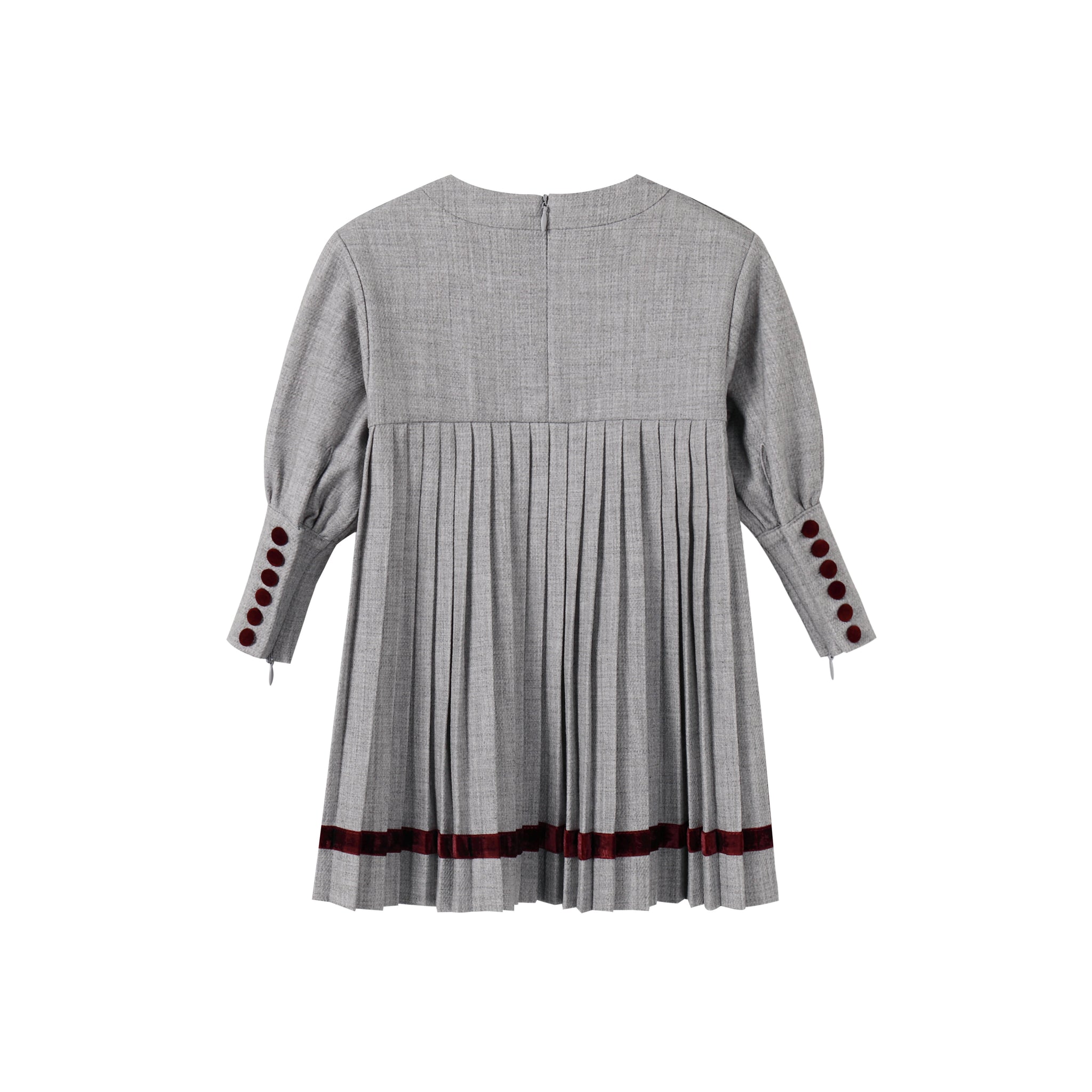 light grey pleated dress Dolce & Gabbana Dresses