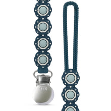 Load image into Gallery viewer, Adora Poppy Pacifier Clip - Denim