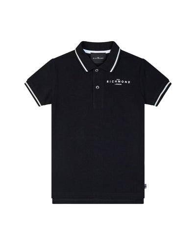 Richmond Minaur Polo - Black/White