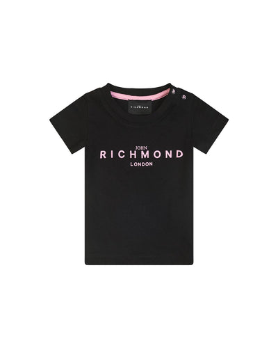 Richmond Justus T-Shirt - Black/Pink