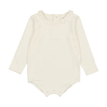 Load image into Gallery viewer, Lil legs Ruffle Onesie - Cream