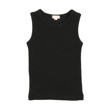 Load image into Gallery viewer, Lil legs Ribbed Tank - Black
