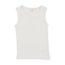Load image into Gallery viewer, Lil legs Ribbed Tank - Pure White
